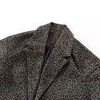 Manteau imprimé léopard