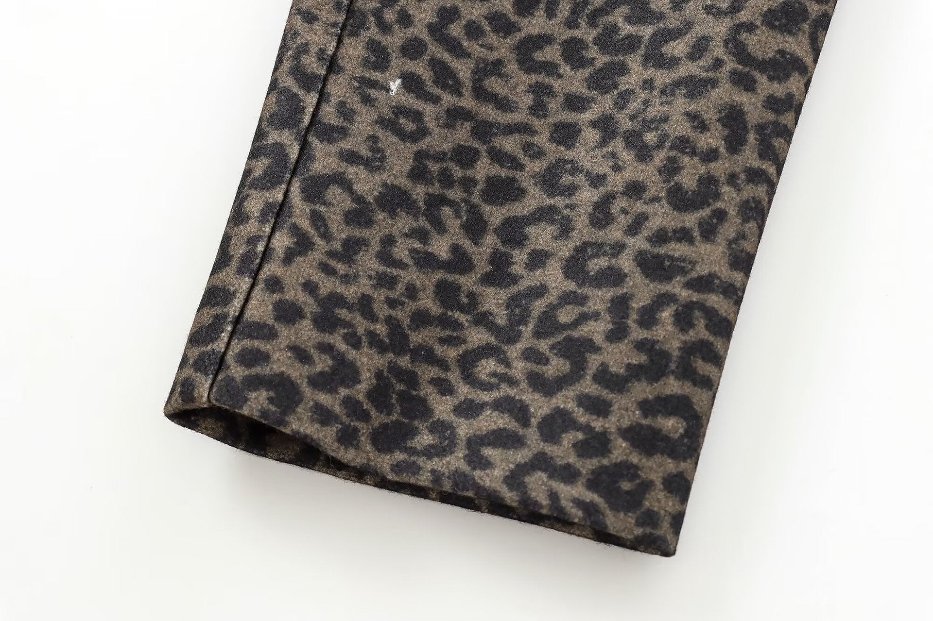 Manteau imprimé léopard