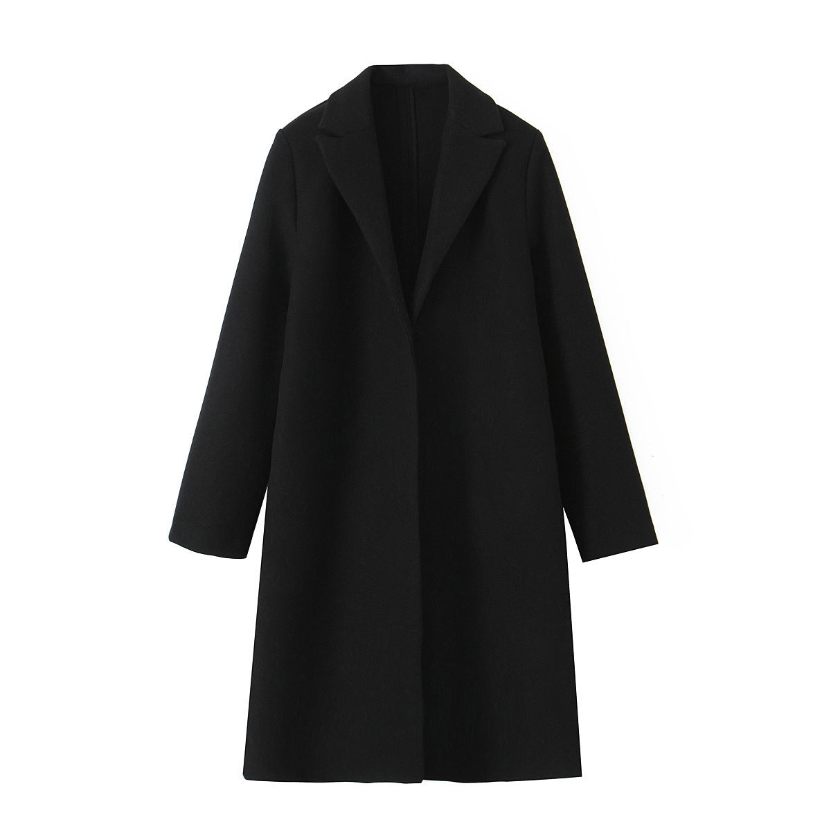 Manteau Mi-Long sans Boucle