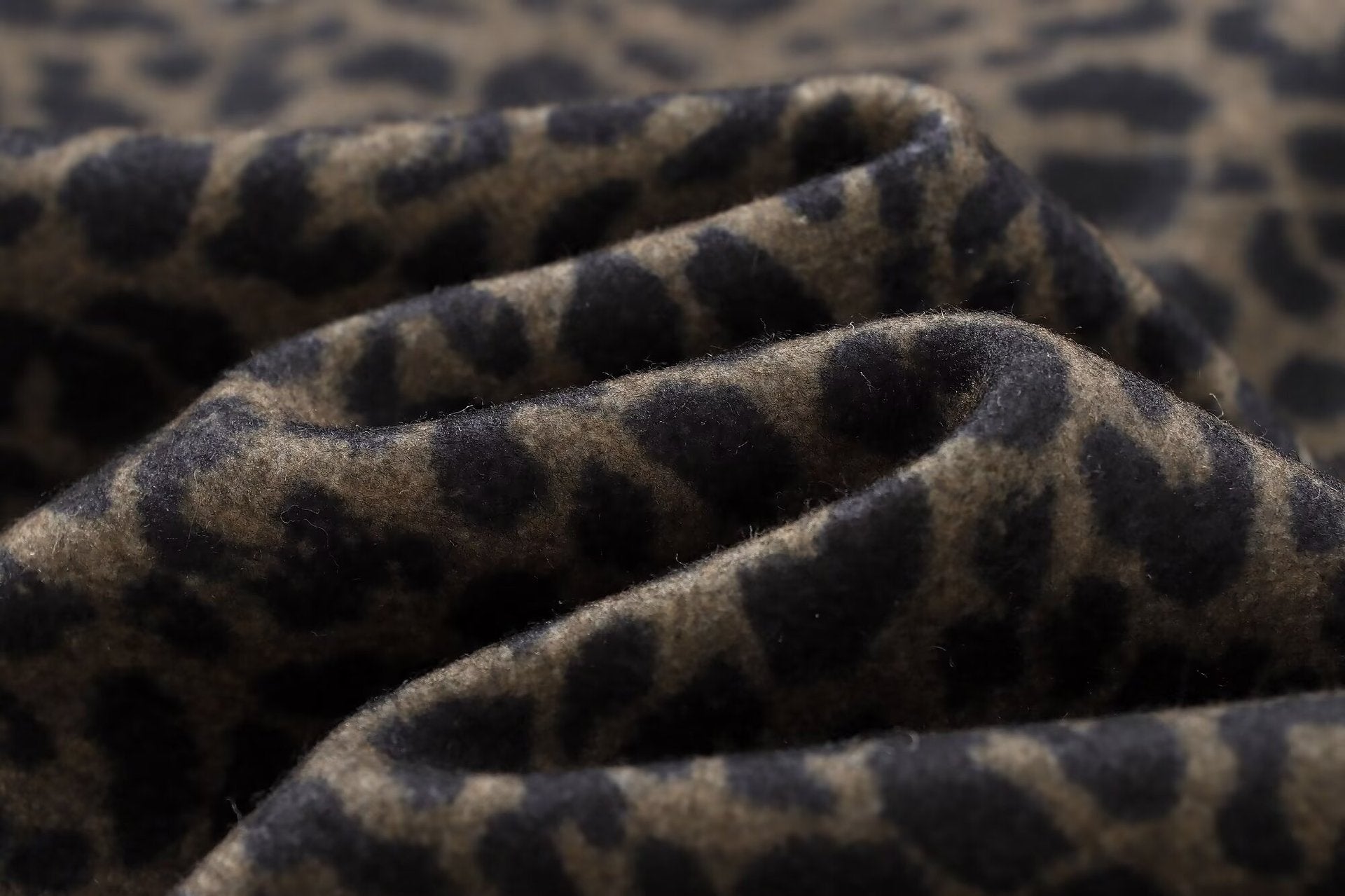 Manteau imprimé léopard