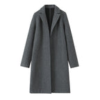 Manteau Mi-Long sans Boucle