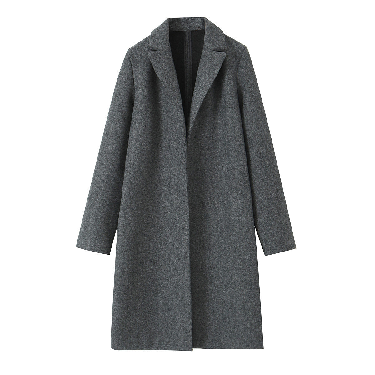 Manteau Mi-Long sans Boucle