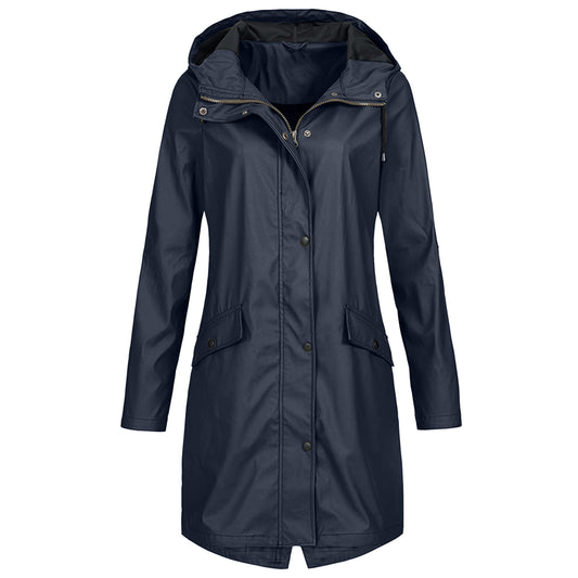 Manteau Coupe-Vent Mi-Long