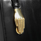 Sac Mini Carré avec Poignées Métallique