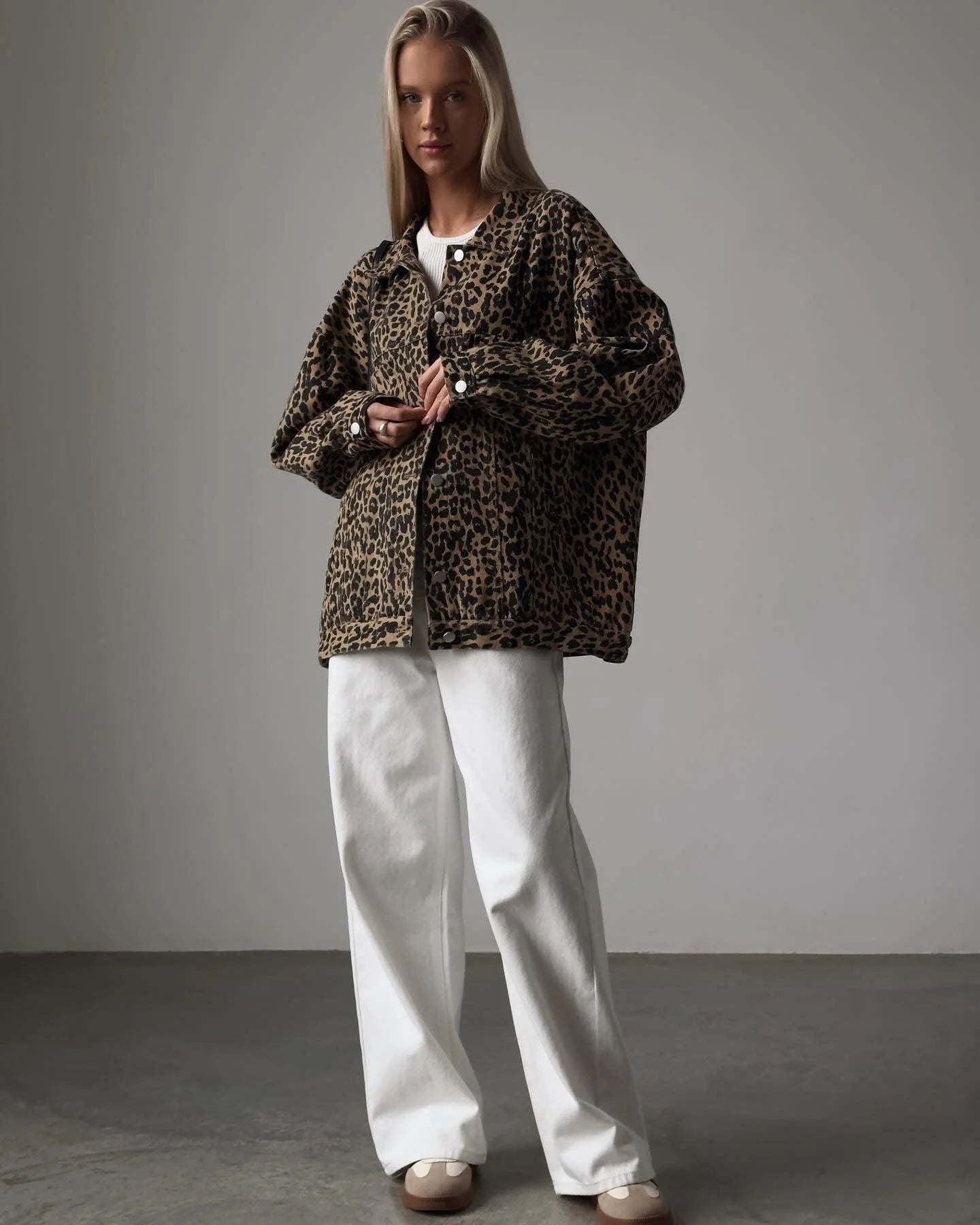 Veste Léopard  stylée