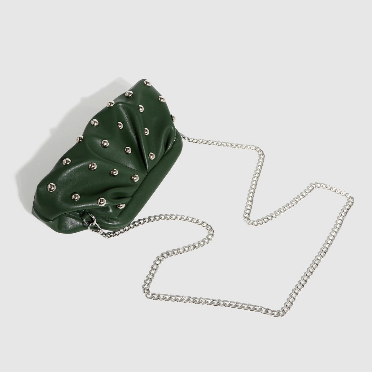 Mini Sac "Rock Élite" à Clous Argentés