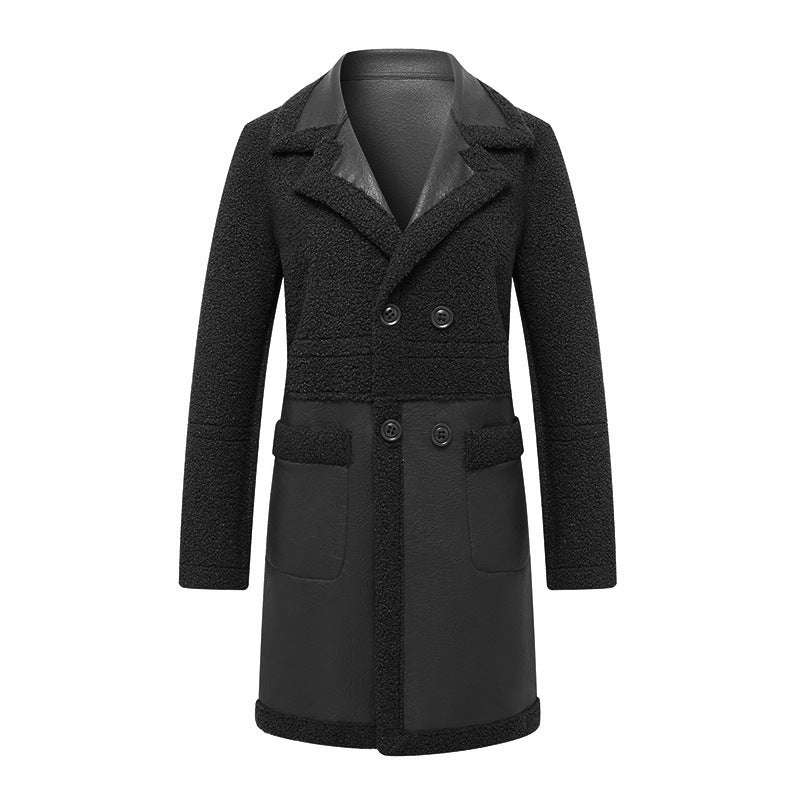 Manteau en similicuir Fakesi Cashmere