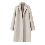 Manteau Mi-Long sans Boucle