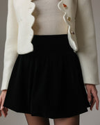 Ensemble à Volants – Blazer et Jupe Courte