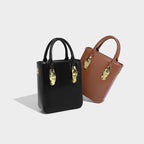 Sac Mini Carré avec Poignées Métallique