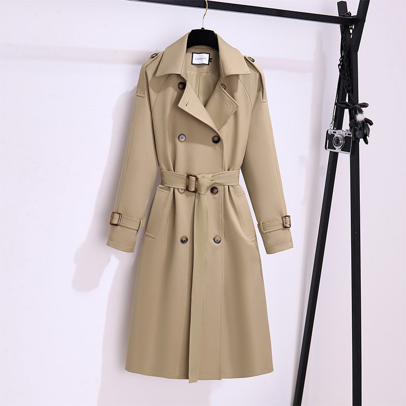Manteau trench élégant haut de gamme