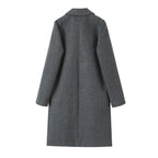 Manteau Mi-Long sans Boucle