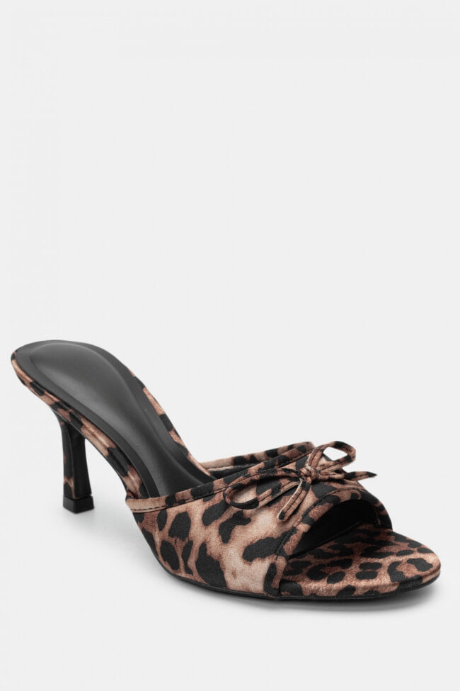 Mules Raffinées à Nœud & Voile